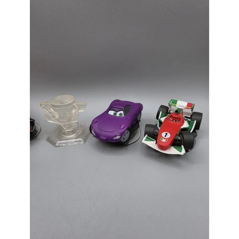 Disney Infinity Cars Figures Lot With Crystal
